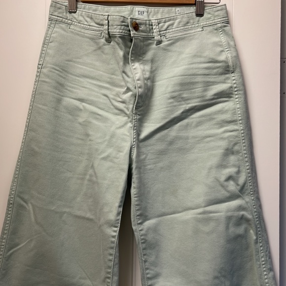 Gap wide Leg crop Girl Friend chino size 8 - Picture 4 of 17